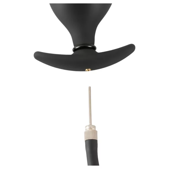 You2Toys - pumpálható, anál tágító plug (fekete)