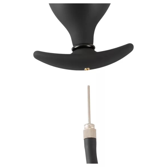 You2Toys - pumpálható, anál tágító plug (fekete)