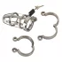 You2Toys - Chastity Cage - fém pénisz ketrec, lakattal