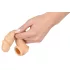 Realistixxx - heregyűrűs péniszköpeny - 16cm (natúr)