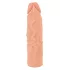 Nature Skin - hosszabbító, vastagító péniszköpeny (19,5cm)