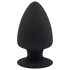 Silexd M - alakítható anál plug - 11cm (fekete)