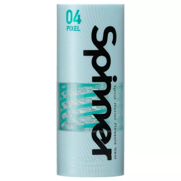 TENGA Spinner Pixel - maszturbátor (átlátszó)