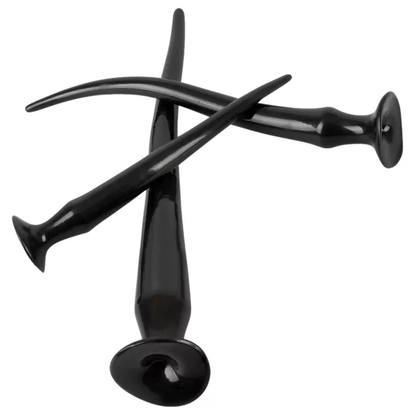 You2Toys - extra hosszú anál plug szett (3 részes) - fekete