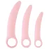 SMILE - Vaginal Trainers - dildó szett - rózsaszín (3 részes)