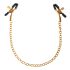 Pipedream Fetish Fantasy Gold - mellbimbó csipesz (arany)