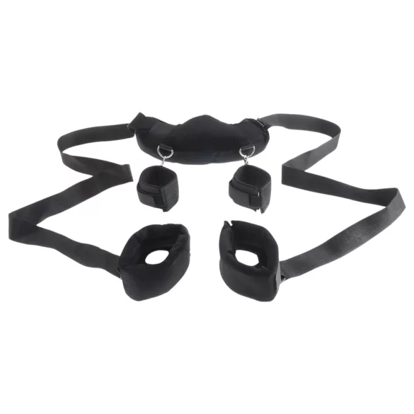 Fetish Position Master - BDSM kötözőszett (fekete)