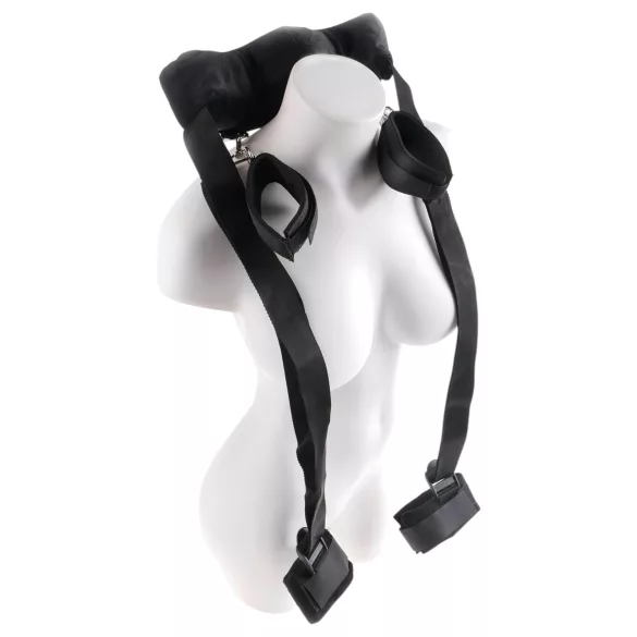 Fetish Position Master - BDSM kötözőszett (fekete)