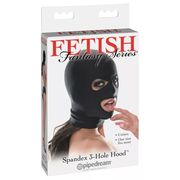 Fetish Fantasy - szopómaszk (fekete)