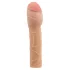 X-TENSION Perfect 2 - élethű péniszköpeny (20,3cm) - natúr