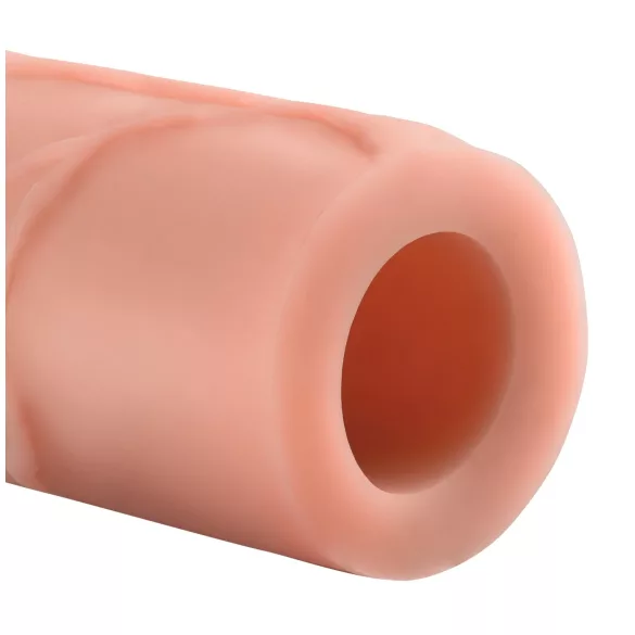 X-TENSION Perfect 3 - élethű péniszköpeny (22,8cm) - natúr