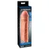 X-TENSION Mega 3 - élethű péniszköpeny (22,8cm) - natúr