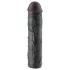Pipedream - X-TENSION Mega 3 - élethű péniszköpeny (22,8 cm, fekete)