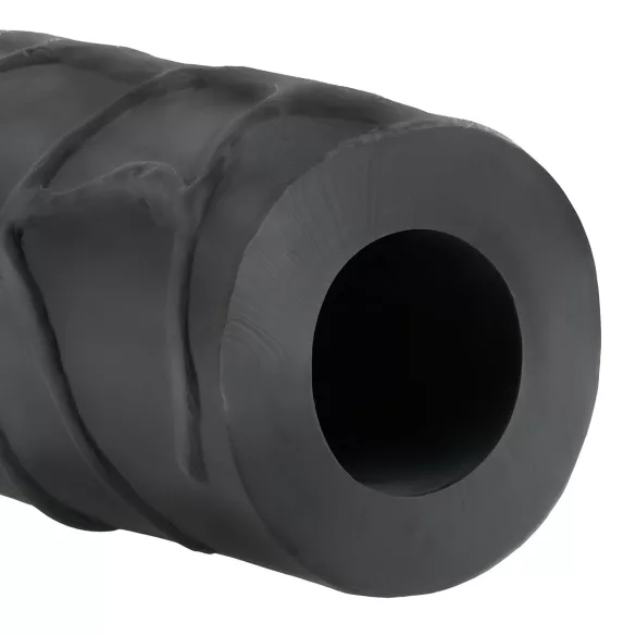 Pipedream - X-TENSION Mega 3 - élethű péniszköpeny (22,8 cm, fekete)