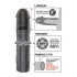 Pipedream - X-TENSION Mega 3 - élethű péniszköpeny (22,8 cm, fekete)