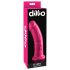 Dillio 8 - tapadókorongos, élethű dildó (20cm) - pink
