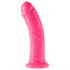 Dillio 8 - tapadókorongos, élethű dildó (20cm) - pink