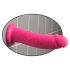 Dillio 8 - tapadókorongos, élethű dildó (20cm) - pink