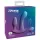 3Some total ecstasy - akkus, rádiós tripla vibrátor (lila)
