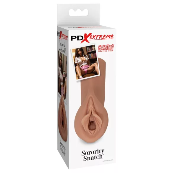Pipedream Sorority Snatch - műpina maszturbátor (natúr)