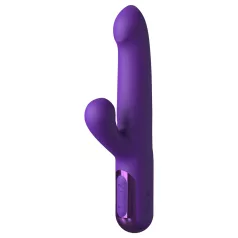   Fantasy For Her - 2in1 lökő vibrátor és csiklóizgató (lila)