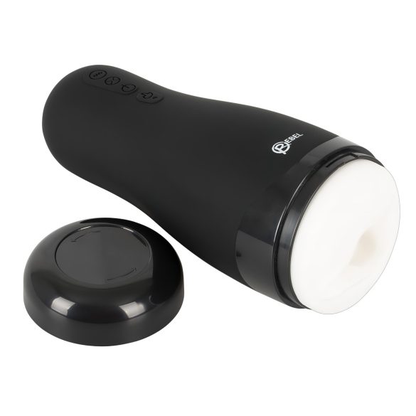 Rebel 3 Function - akkus, melegítő műpunci maszturbátor