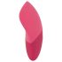 SMILE Thumping Touch - akkus, pulzáló csikló vibrátor (pink)
