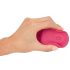 SMILE Thumping Touch - akkus, pulzáló csikló vibrátor (pink)