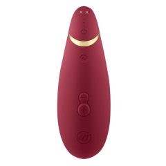   Womanizer Premium 2 - akkus, léghullámos csiklóizgató (piros)
