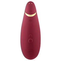   Womanizer Premium 2 - akkus, léghullámos csiklóizgató (piros)