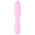 Cuties Mini 3 - akkus, vízálló, bordázott vibrátor (pink)
