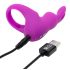 Happyrabbit Cock Kit - vibrációs péniszgyűrű tárolóval (lila)