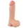 Nature Skin - dildó bőrrel - 20cm (natúr)