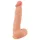 Natute Skin - dildó bőrrel - 25cm (natúr)