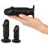 Anos Training Kit - anál plug szett (3 részes) - fekete