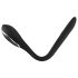 Penis Plug Dilator - akkus húgycső vibrátor (1,1cm) - fekete