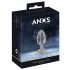 ANOS Metal (3,8cm) - fémkalitkás anál plug (ezüst)