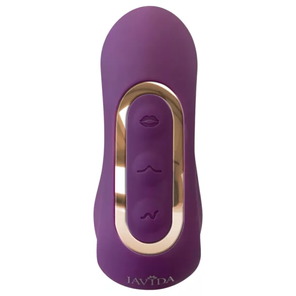 Javida - 4in1 csiklóizgató vibrátor (lila)