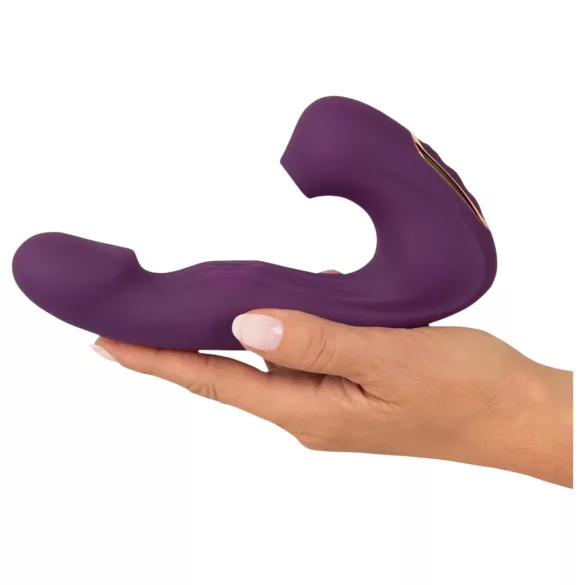 Javida - 4in1 csiklóizgató vibrátor (lila)