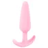 Cuties Mini Butt Plug - szilikon anál plug - pink (2,1cm)