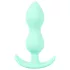 Cuties Mini Butt Plug - szilikon anál plug - menta (2,3cm)