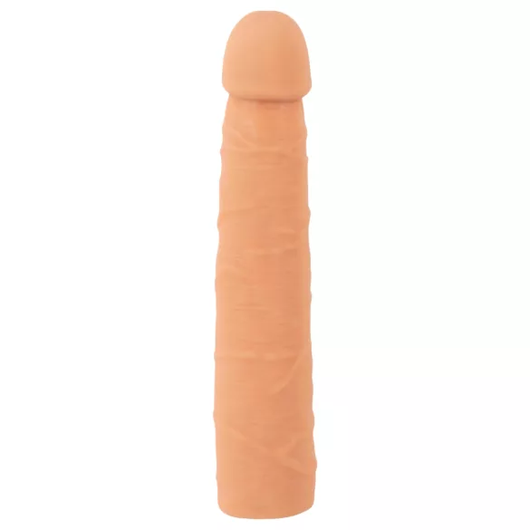 Nature Skin - hosszabbító, vastagító péniszköpeny (24cm)