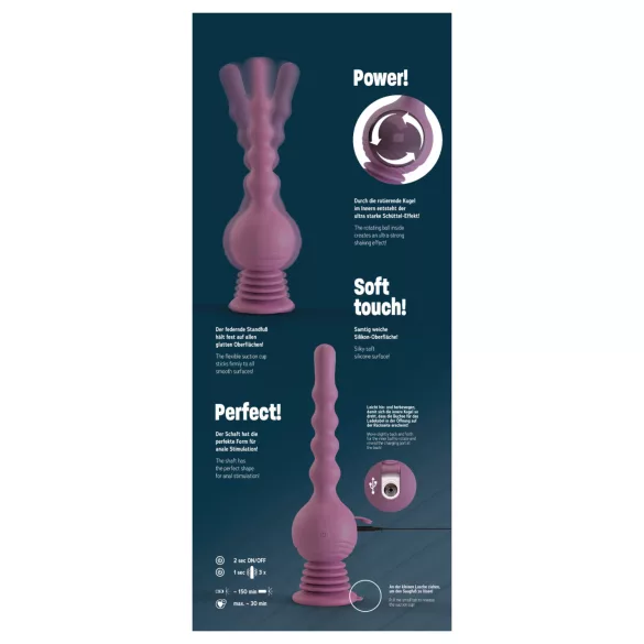 You2Toys Turbo Shaker - anál vibrátor (lila)