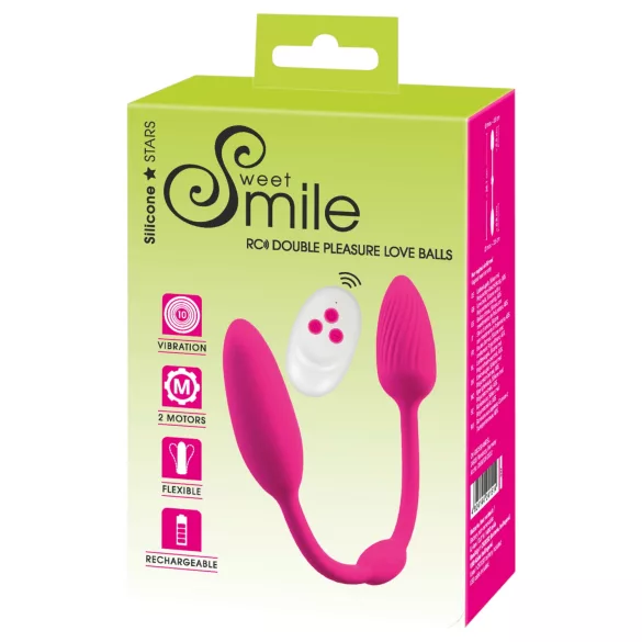 Sweet Smile - RC Dupla Gésagolyó (pink)