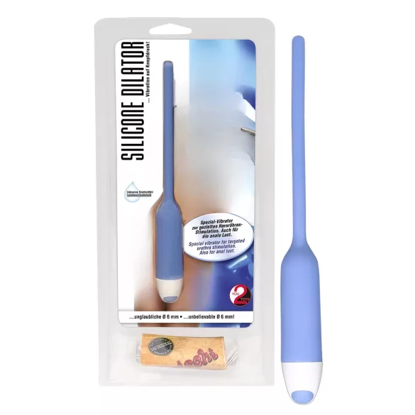 You2Toys - Vibráló Szilikon Húgycsőtágító Szonda (6 mm)