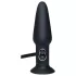 You2Toys True Black - pumpálható anál vibrátor (fekete)