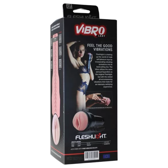 Fleshlight Pink Lady - Vibro vaginamaszturbátor