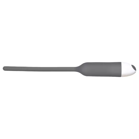You2Toys - DILATOR - szilikon dilátor vibrációval (szürke, 6 mm)