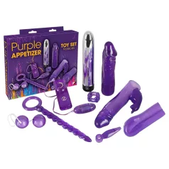   You2Toys - Purple Appetizer - vibrátoros készlet (9 részes)