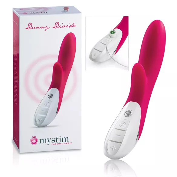 mystim Danny Divido - csiklóizgató vibrátor (pink)